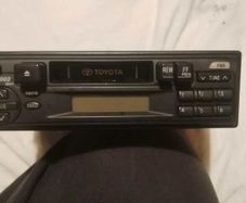 Toyota Original Single DIN AM FM Radio Cassette Player TF2002