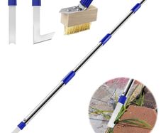 3 in 1 Patio Weed Remover Tool with adjustable Handle