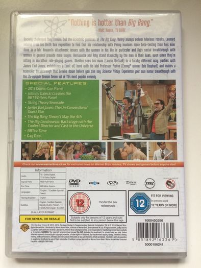 The Big Bang Theory (Complete Seasons 1-7) [DVD TV Boxset]
