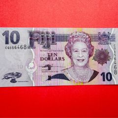 Fiji  10 Dollars  2007  Pick 111a  ( Uncirculated )