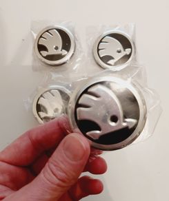 New Style Skoda Centre Caps - FREE POST