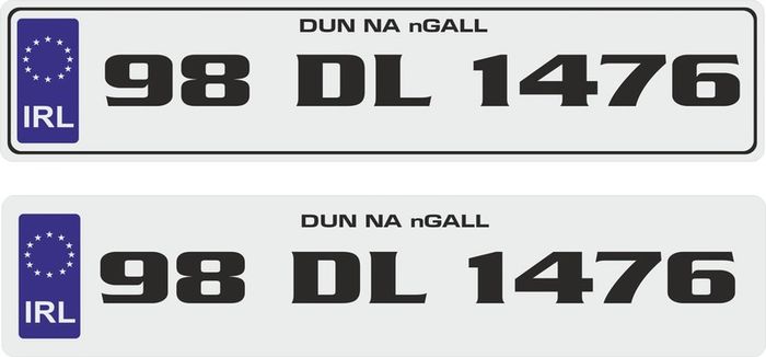 Show Number Plates