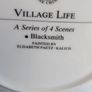 Village Life Edwardian Fine China Plate Village Life A Series of 4 Scenes Washing Day Painted by Elisabeth Paetz-Kalich Collectors Plate Image 4