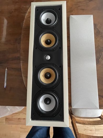 B&W LCR-8 speakers