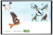 2010 Ireland Fauna &amp; Flora: Birds of Prey (Buzzard, Golden Eagle, Peregrine Falcon &amp; Merlin) Commemorative Stamp An Post First Day Cover (FDC)