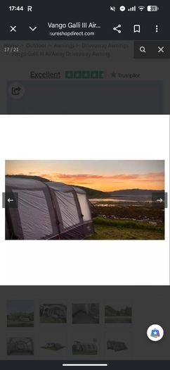 Vango Galli Air III Drive Away Awning