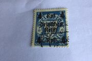 WW2  German stamp - Deutches Reich overprint