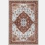 FREE P&P Vintage Washable Rugs for Living Room - Small Door Mat 60x90CM Soft Faux Short Pile Area Rugs for Doorway Entryway Non Slip Non Shedding Traditional Image 5