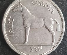 Ireland unc 1966 half crown