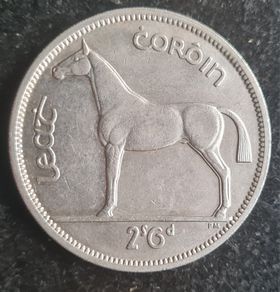 Ireland unc 1966 half crown