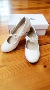 Communion Shoes white size1