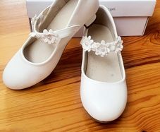 Communion Shoes white size1