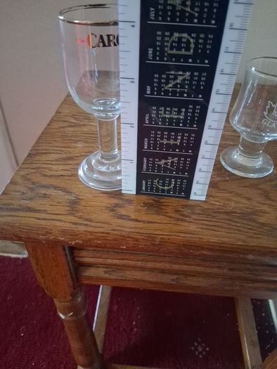 Vintage liqueur Glass Collection