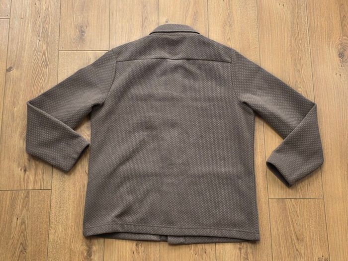 Folk Men's Greyson Waffle knit Mole Overshirt Size Large