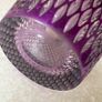Large Purple Galway Amethyst Crystal Vase Image 8