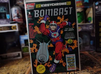 Bombast ! Issue #1 ! Cover by Jack Kirby ! 1993 ! by Topps Comics !
