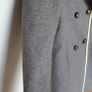 Swan wool rich grey coat size M Image 5