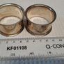 2 silver plated napkin rings Image 4