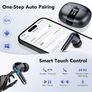 2025 Wireless Earbuds, Bluetooth 5.3 Headphones in Ear with 4 HD Mics, 40H Bluetooth Earbuds Deep Bass HiFi Stereo, Mini Ear Buds ENC Noise Cancelling, IP7 Waterproof for Running-S56 Image 2