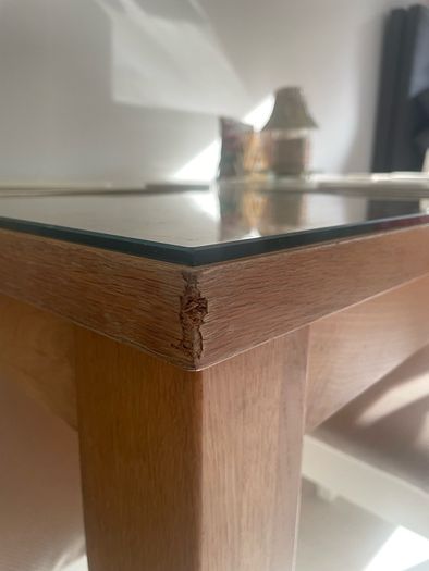 Solid Oak Dining Table