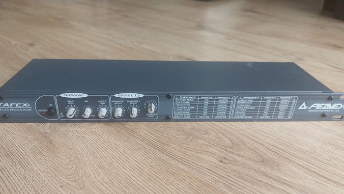 14U Rack Unit with EV Xp200a Crossover / Peavey Deltafex / Behringer Dualfex II / Behringer Composer