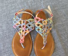 Leather sandals
