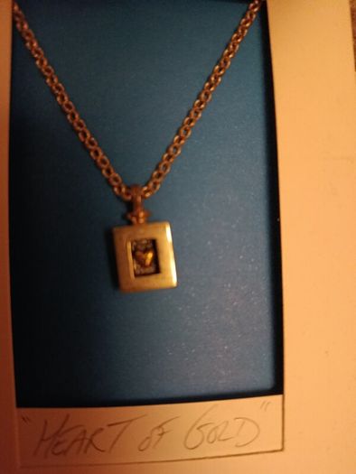 Alan Ardiff "Heart of Gold" pendant BRAND NEW never worn