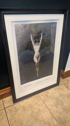 Albert Joseph Penot framed print