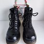 Dr martens 1460 vintage black platform chunky sole england boots UK7 EU41 US9 Image 2