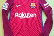 2020/21 Barcelona Goalkeeper Away Nike Jersey Size Age 6/8 Years
