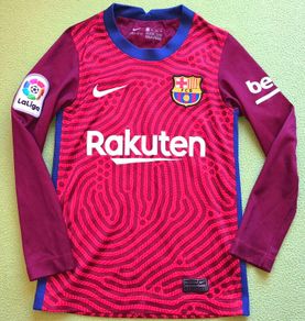 2020/21 Barcelona Goalkeeper Away Nike Jersey Size Age 6/8 Years