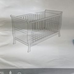 mamas&papas cot bed with mattress in perfect condition