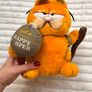 Vintage 1981 Dakin Garfield Plush Not A Happy Camper approx. 23 cm. Used Please see photos Image 6