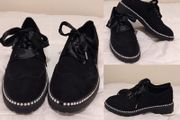 Black Suede Shoes, New
