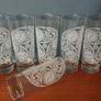 Fabulous Set of Six Vintage Irish Mist Celtic Design Etched/Frosted Highball Glasses, Made in Italy, Mint Condition Image 10