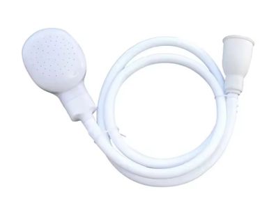 Portable Sink Faucet Shower Head - White