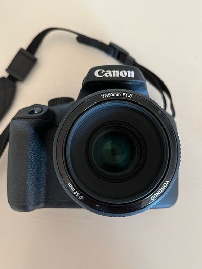 Canon Eos 4000d & Yongnuo 50mm 1.8 Lens
