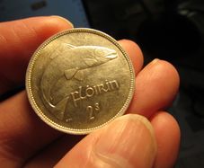 Irish 1940 Silver Florin.A/Uncirculated Condition.