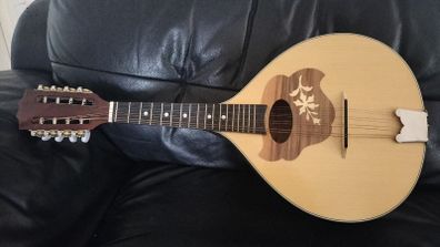 Vintage Hora Reghin Portuguese Mandolin 8-String Portughez I + Tribal Planet Bag