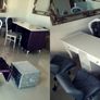 Bespoke Pedicure Chair and small pouf Image 3
