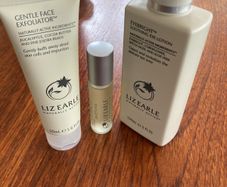 Offers Please : Liz  Earle 3 piece - Soothing Eye Cream, Exfoliator and Superskin Concentrate for night