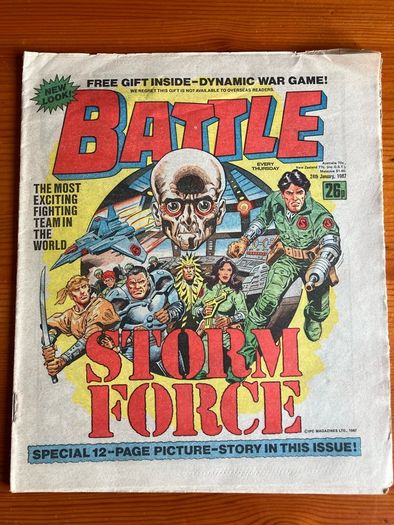 Comic: 'Battle Storm Force' (24th January 1987)