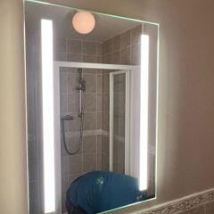 Mirror with LED 70x50cm