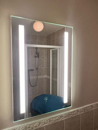 Mirror with LED 70x50cm