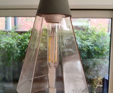 Three Kitchen Island lights