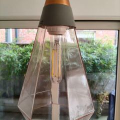 Three Kitchen Island lights