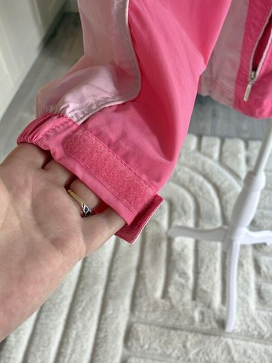 Brand-new Two-toned Pink Hooded Windbreaker Jacket from the Paco Sport  Size Medium UK 12/ EU 40