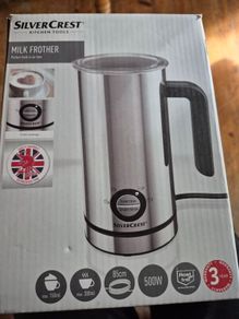 Silvercrest 4 in 1- Stainless Steel- Milk Frother- Boxed- Used once- Excellent condition- Collection only- Dublin 6