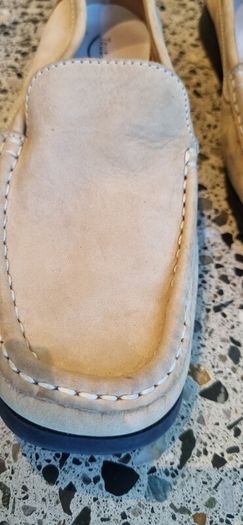 suede loafers