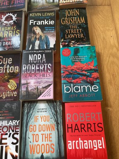 Large collection of fiction books